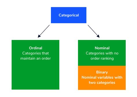 categorical vs binary variable