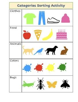 Categories Of Sorting