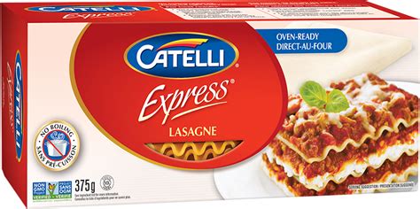 catelli express lasagna recipe
