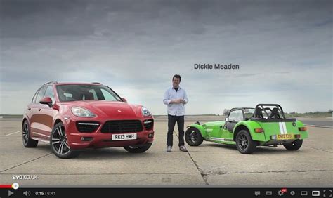 Caterham 7 Vs Porsche