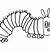 caterpillar coloring page