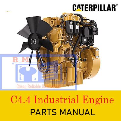 caterpillar c4 4 engine parts manual