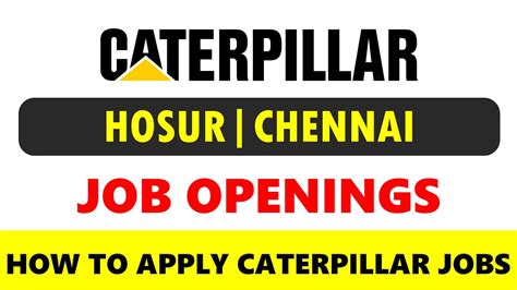 caterpillar careers application