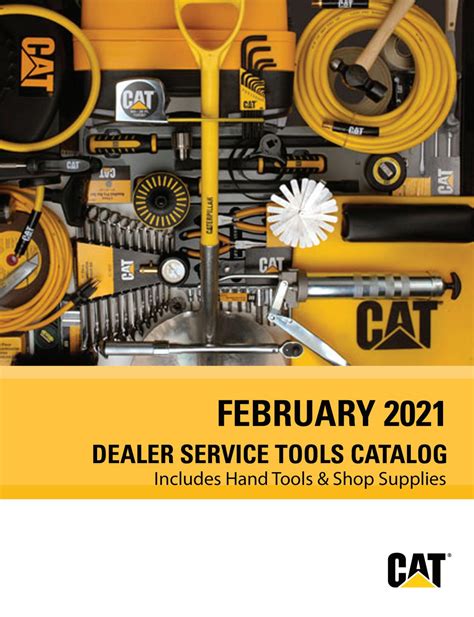 caterpillar dealer service tool catalog pdf