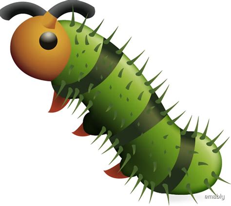 caterpillar emoji meaning
