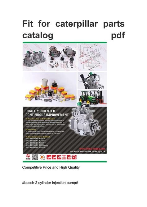 caterpillar parts catalog