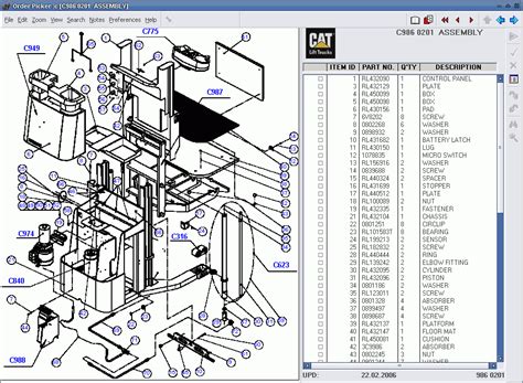 caterpillar spare parts catalogue