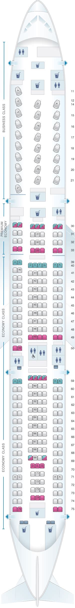 cathay pacific airlines seat map