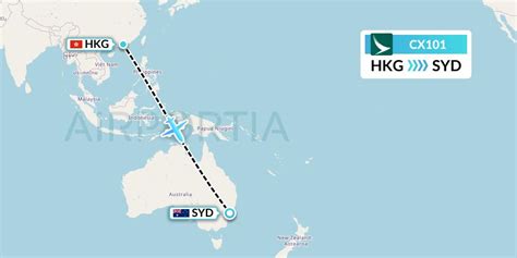 cathay pacific hong kong to sydney flight