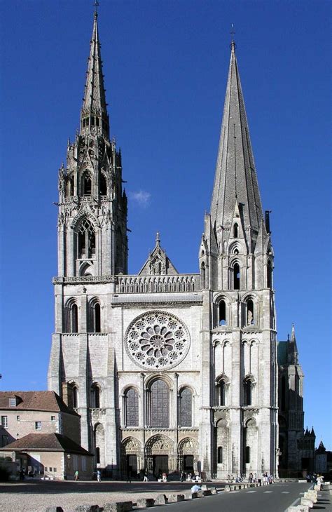 cathedral of chartres or notre dame cathedral
