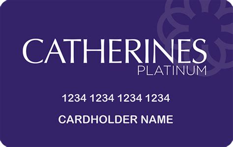 catherines credit card