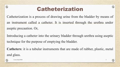 Catheterization Full Definition
