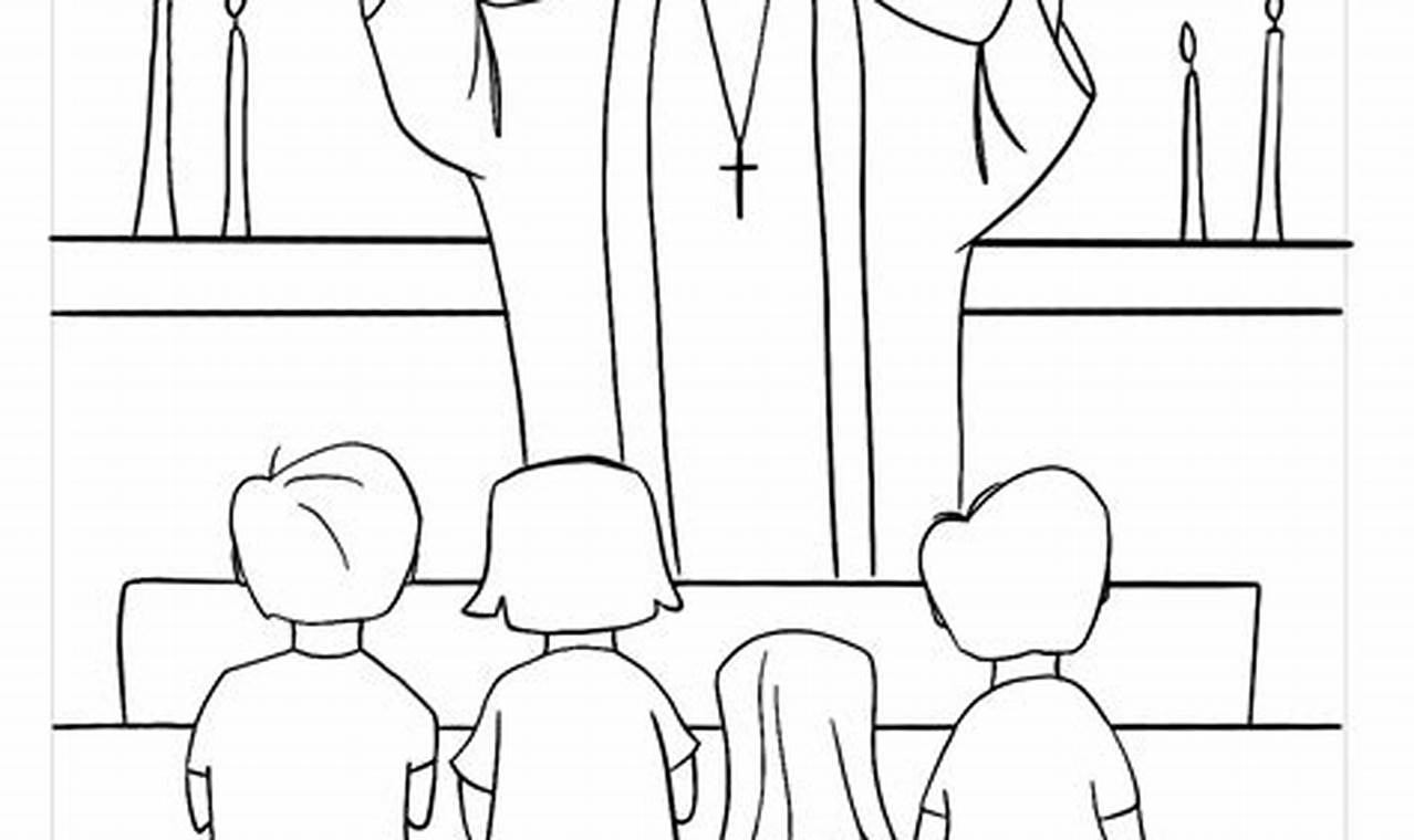 Discover the Joy of Faith: Engaging Catholic Coloring Pages for Sunday Mass