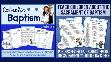 Catholic Baptism Teaching Resources