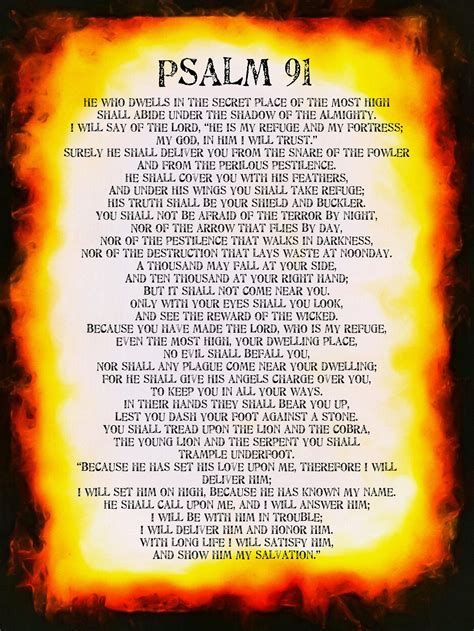 catholic bible psalm 91