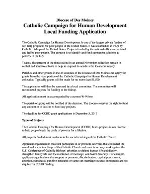 catholic charities grant application