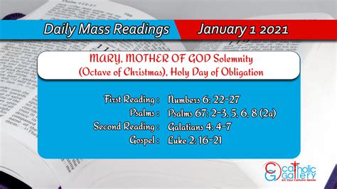 catholic daily readings 2021