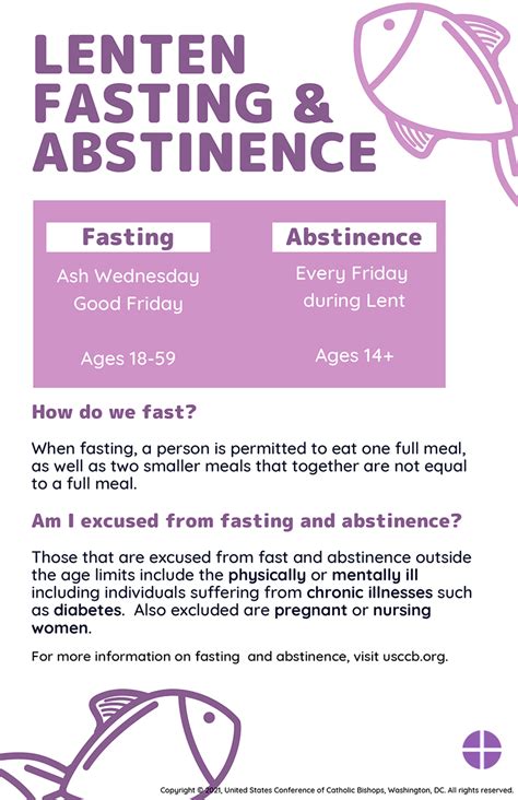 catholic guidelines for lent