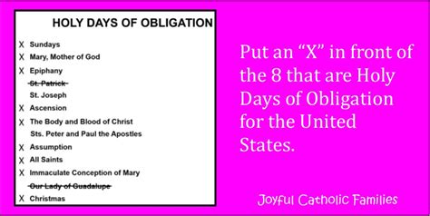 catholic holy day of obligation 2022