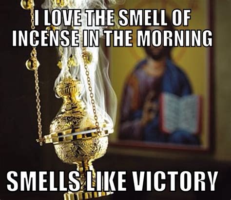 Catholic Incense Meme