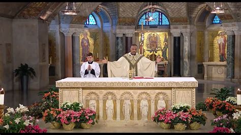 catholic mass online national basilica