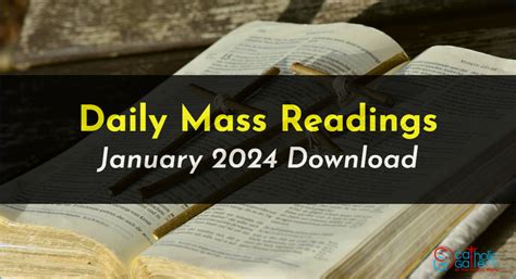 catholic mass readings for january 14 2024