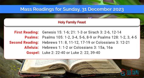 catholic reading sunday 3rd december 2023