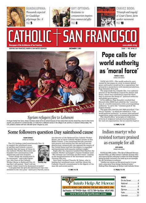 catholic san francisco archdiocese newspaper
