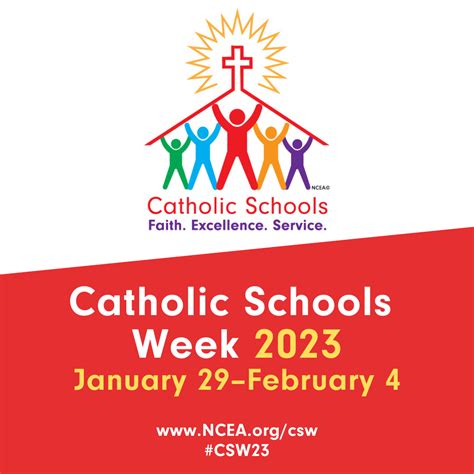 catholic school week 2023 logo