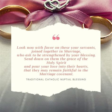 17+ Catholic Wedding Blessing