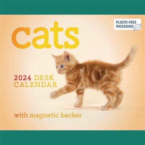 cats 2024 mini day-to-day calendar