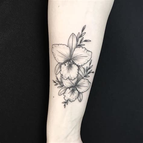 Controversial Cattleya Flower Tattoo Designs Ideas