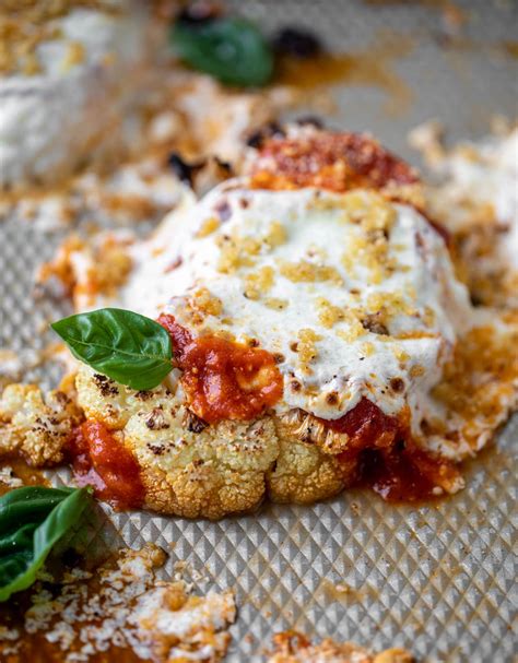 Cauliflower Bake Parmesan
