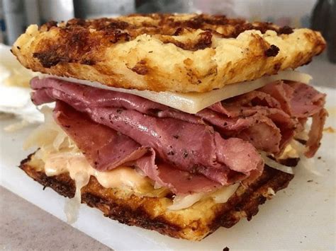 Cauliflower Crust Reuben