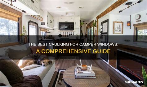 Caulk Windows Camper
