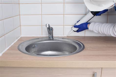 Caulking Around Sink Drain