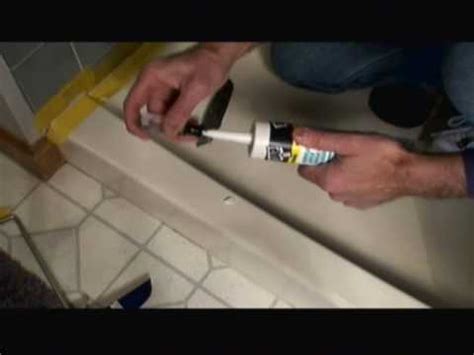 Caulking Shower Stall