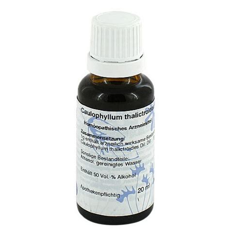 Caulophyllum D6 Wirkung