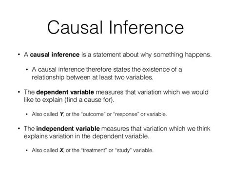 causal inference statistics definition