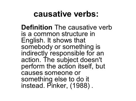 causative nexus definition