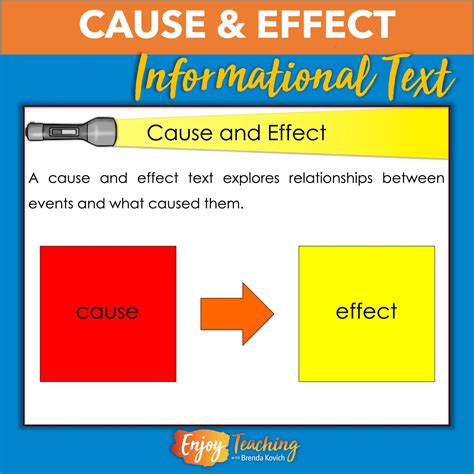 cause and effect in text