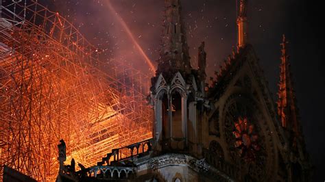 cause of the notre dame fire 2019