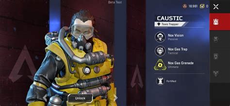 Caustic Apex Abilities
