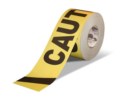caution floor tape