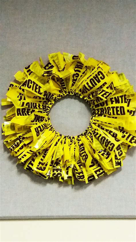 Caution Tape Dollar Store