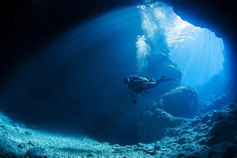 cave snorkeling