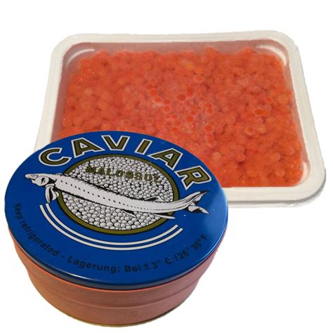 Caviar from Salmon and Paddlefish