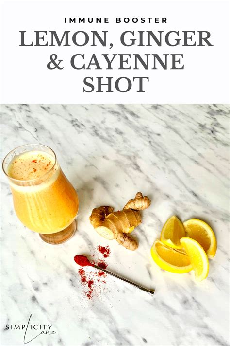 Cayenne Lemon Ginger Juice