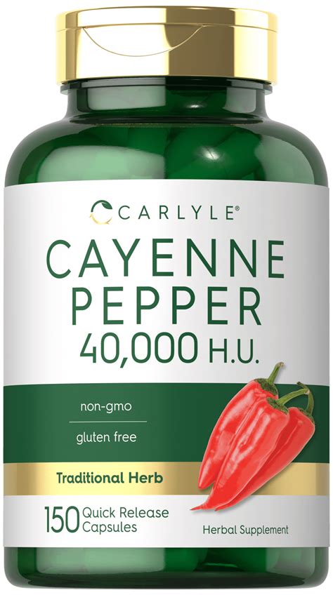 Unlock the Power of Cayenne Pepper Capsules: Boost Your Health and Metabolism Naturally