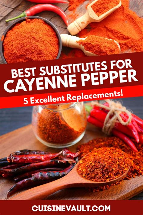 Cayenne Pepper Substitute Chili Powder